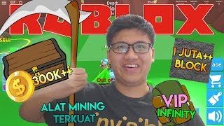 MENJADI PENAMBANG NOMOR 1  Roblox Mining Simulator Indonesia [upl. by Ailegna]