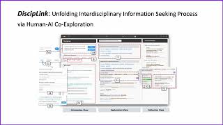 DiscipLink Unfolding Interdisciplinary Information Seeking Process via HumanAI CoExploration [upl. by Kelila]