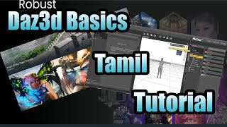 Daz3d tutorial for beginners in tamil [upl. by Nabila516]