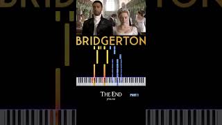 Bridgerton  The End JPOLND  Part 1 bridgerton pianotutorial [upl. by Victoria]