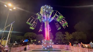 Pra delle Torri Camping Luna Park Kirmes 4k [upl. by Nico74]