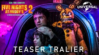 Five Nights at Freddys 2  quotAnimatronicsquot TV Spot 2024  fnaf movie 2  fnaf 2 trailer [upl. by Dorkus855]