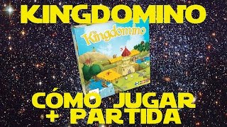 Kingdomino Cómo JugarTutorial  PartidaAsí lo Jugamos [upl. by Nogam]