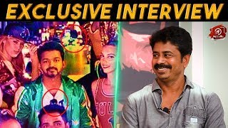 quotSarkar Opening Song With The Mass Setquot  Exclusive Interview With Art Director Santhanam  Vijay [upl. by Asirac]