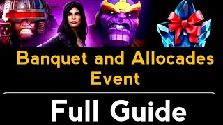 MCOC Banquet And Accolades Event 2023 Full Guide  How to Approach and get Maximum  December [upl. by Akinihs]