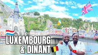 DAY TRIP TO LUXEMBOURG 🇱🇺 amp DINANT 🇧🇪  TRAVEL VLOG [upl. by Dam]