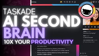 Taskade Your Personal Ai CloudBased Second Brain  10x Productivity [upl. by Anahcar686]