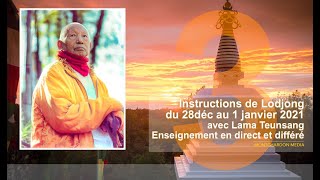 Lodjong 310 avec Lama Teunsang  mardi 10h [upl. by Torey]