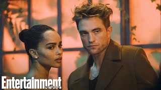 Robert Pattinson amp Zoë Kravitz On Preparing For A New Chapter on The Batman  Entertainment Weekly [upl. by Ennahtur595]