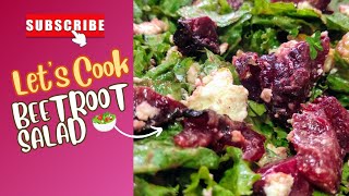 Roasted Beetroot Salad Recipe for a Colorful amp Nutritious Meal Salad Recipe For Weight Loss [upl. by Onin48]