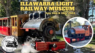 Illawarra Light Railway Museum  July 14th and July 16th 2024 [upl. by Eirolav]