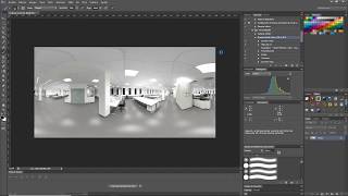 8K equirectangular Photoshop automation 1st pass process [upl. by Thomsen56]