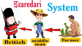 ijaredari system Izaredari System class 8  izaredari ijaredari zamindari [upl. by Nyllij96]