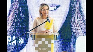 Queen Maxima visits in Colombia  Day 3 [upl. by Ais]