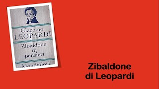 Zibaldone di Leopardi [upl. by Sigismundo806]