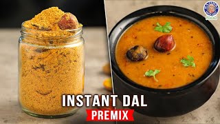 Instant Dal In 5 Minutes  Dal Premix Recipe  Delicious Indian Dal  For Students  Rajshri Food [upl. by Nylrahc]