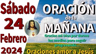 oración de la mañana del día Sábado 24 de Febrero de 2024  Éxodo 2325 [upl. by Burrell]