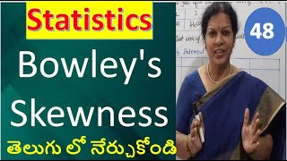 48 Bowleys Skewness from Statistics Subject [upl. by Dias]