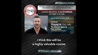 IPSIS Sacral Lateral and Genicular Nerve RFN amp USGuided Shoulder Interventions in SoCal [upl. by Oinesra]