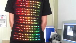 LED TShirt psy gangnam style dead mau5 head led [upl. by Wojcik936]