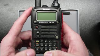 The ULTIMATE Rugged Mobile Ham Radio Setup  Yaesu VX7 [upl. by Flemming573]