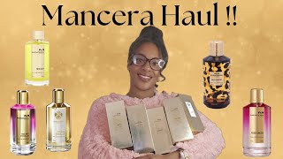 Mancera Unboxing HAUL Wild Cherry Velvet Vanilla Sicily Royal Vanilla amp Roses Greedy [upl. by Engle]