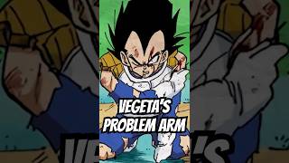 Why Vegeta ALWAYS Holds his Left Arm dragonball dbz goku [upl. by Luht933]