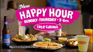 Taco Cabana Has an Allnew Happy Hour [upl. by Ratcliffe]