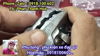 98  Phụ tùng xe đạp q7  Sên CNHG539s  CNHG70111s  Cùi Ultegra 6800  Cùi Deore M5929s [upl. by Blisse]