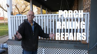 Porch Railing Repairs [upl. by Reiko]