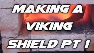 Making a viking shield part 1 [upl. by Alikahs431]