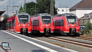 Ansbach  BR 115 mit IC  Nürnberger SBahn  ICE  BR 440  Güterzüge [upl. by Sanferd]