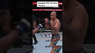 Jamahal Hill VS Alex Pereira ufc mma boxing [upl. by Nylyrehc]