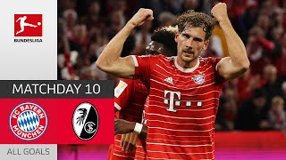 Bayern With A Huge Win  Bayern München  Freiburg 50  All Goals  Matchday 10 – Bundesliga 2223 [upl. by Mw225]