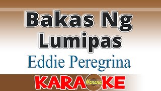 Bakas Ng Lumipas  Eddie Peregrina KARAOKE [upl. by Jeu]