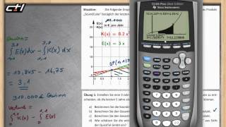 Flächeninhalt zwischen Funktionsgraphen  Integralrechnung ★ Übung mit Lösung [upl. by Neely]