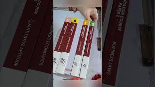 CA Foundation Books Unboxing ICAI Study Material September 2024 Online Order CDS Portal [upl. by Margeaux]