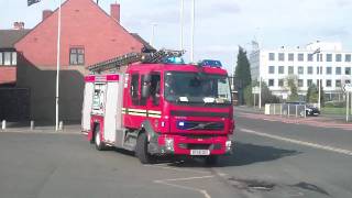 West Midlands Fire Service  Brierley Hill Responding [upl. by Ahsekan]