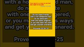 Todays Bible Verse Proverbs 222425 by missionary Choi jesus bible [upl. by Yi]