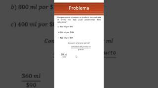 Problema  Matemáticas  COMIPEMS [upl. by Fitzpatrick]