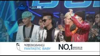 20120315 This Week No1 BIGBANG Fantastic Baby Mcountdown [upl. by Ariik]