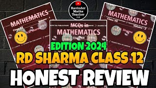 RD Sharma Class 12 New Edition 2024 R D Sharma class 12 RD Sharma Class 12 2024 Book Honest Review [upl. by Nirehtak]