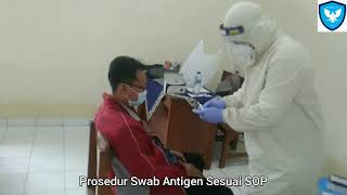 PROSEDUR SWAB ANTIGEN SESUAI SOP [upl. by Phenica]