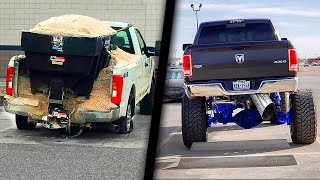 Badass Diesel Trucks Driving Fails  Wins Compilation  Rolling Coal 2021 [upl. by Casavant]