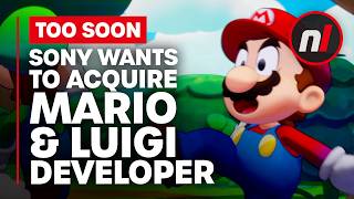 Sony Wants to Acquire Mario amp Luigi Brothership Developer [upl. by Leiria]