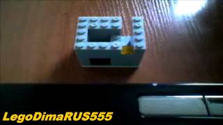 Как сделать мини лего конфетный аппарат V2 RUS  How to make mini lego candy machine V2 RUS [upl. by Rowan]