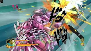 Tusk Act 4 Beatdown in JoJo Eyes of Heaven [upl. by Melda]