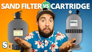 SAND FILTER vs CARTRIDGE Whats Best For Your POOL  Swim University [upl. by Anson772]