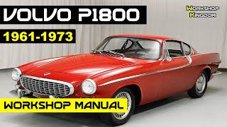 VOLVO P1800 19611973 Workshop Manual  How to DOWNLOAD the PDF in ENGLISH  Repair Service Guide [upl. by Yatzeck]