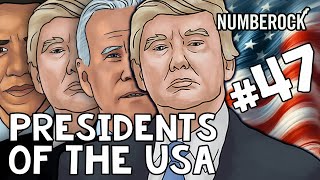 Updated US Presidents Song Including 47th President Donald Trump [upl. by Aimahc]